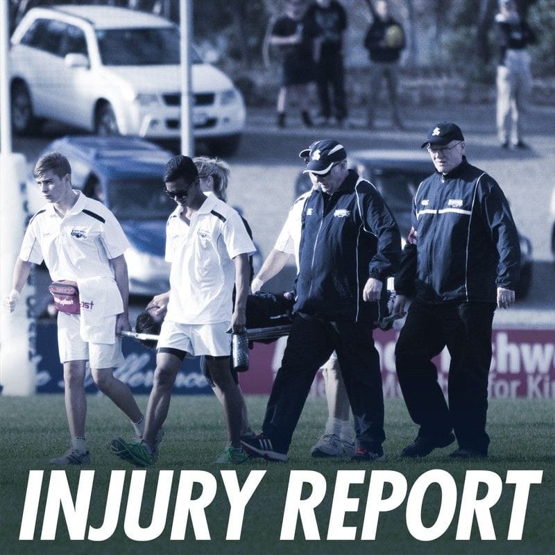 Injury Report - Round 11 Injury Report - Round 11